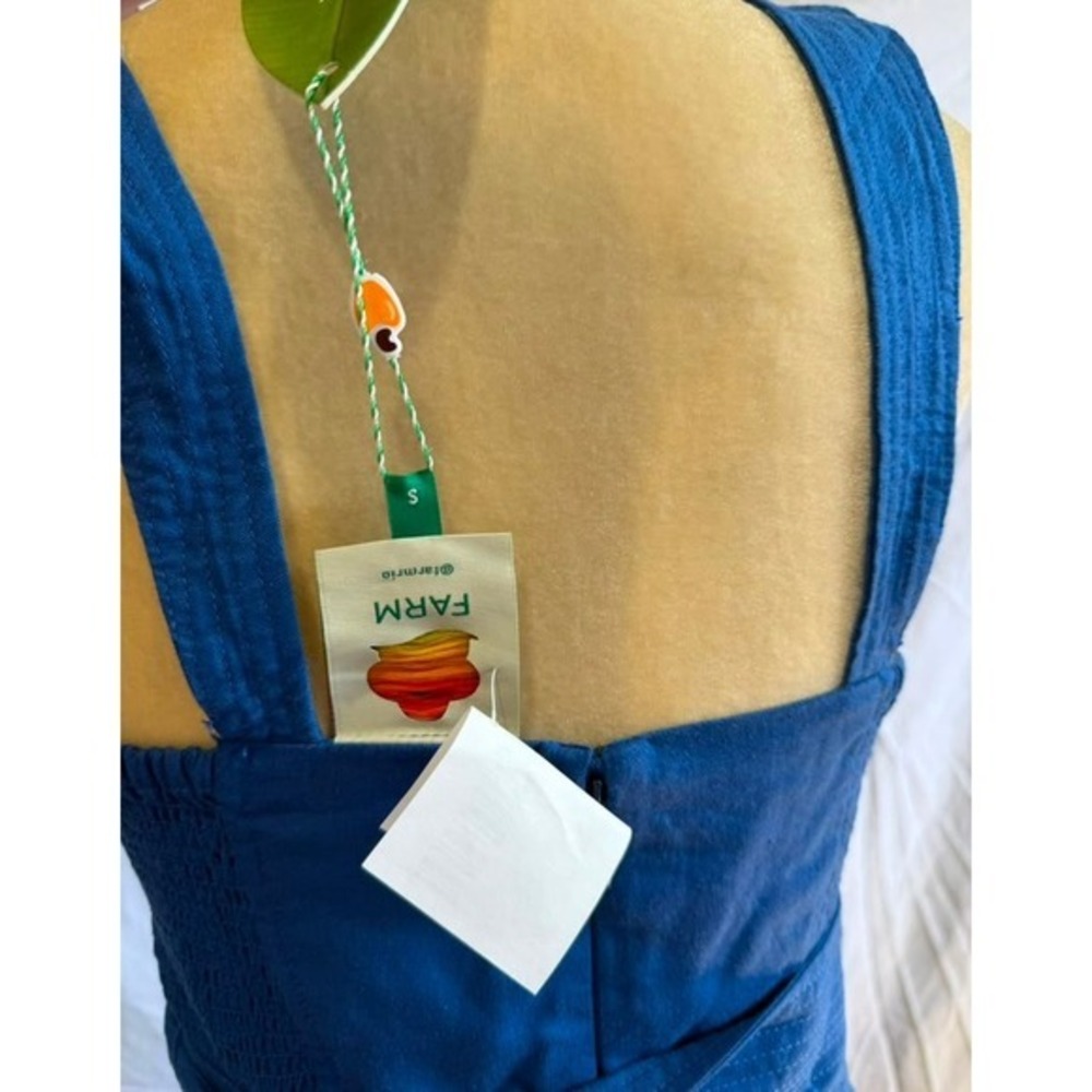 Farm Rio Dark Blue Jumpsuit - Size Medium- NWT - Picture 7 of 7